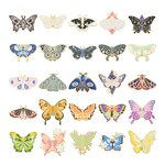 Alloy Fashion Accessories - Colored Metal Magnets Love Heart for Jewelry