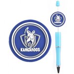 Focal Beads for Pen Making - Custom Color AFL Team Silicone & Glass Crystal Beads