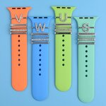 Custom Metal Charms for Watch - Silicone Band New Arrival Designer Accessories