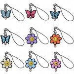 Cartoon Animal Phone Charms - Soft Mix Focal Beads Silicone for Decoration