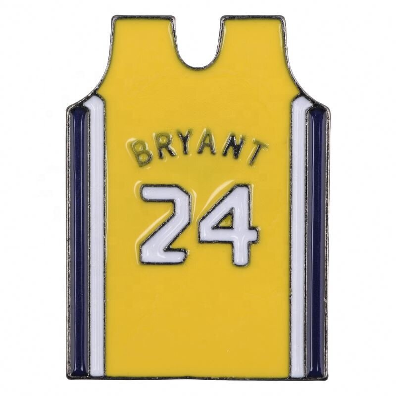 Sport Team Jersey Pins Manufacturer - Custom Metal Soft Hard Lapel Enamel