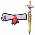 Cartoon LIP Butterfly Silicone Beads - BPA Free Character Focal Beads for Pens