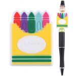 Custom Book Pen Charms - Silicone Bead Teacher Focal Beads for Pen Making