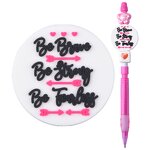 Printed Focal Beads - DIY 3D Jewelry & Christmas Hat Beads for Sale