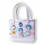 Custom Logo Hawaii Bogg Bag Charms - PVC Badge Pin Silicone Insert