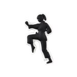 Taekwondo Karate Shoe Decorations - Soft Plastic Buckle with Hole Design