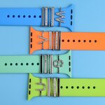 Custom Metal Charms for Watch - Silicone Band New Arrival Designer Accessories