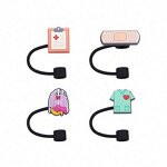 Medical Tumbler Straw Topper - Custom Design Charm for Nurse Gift