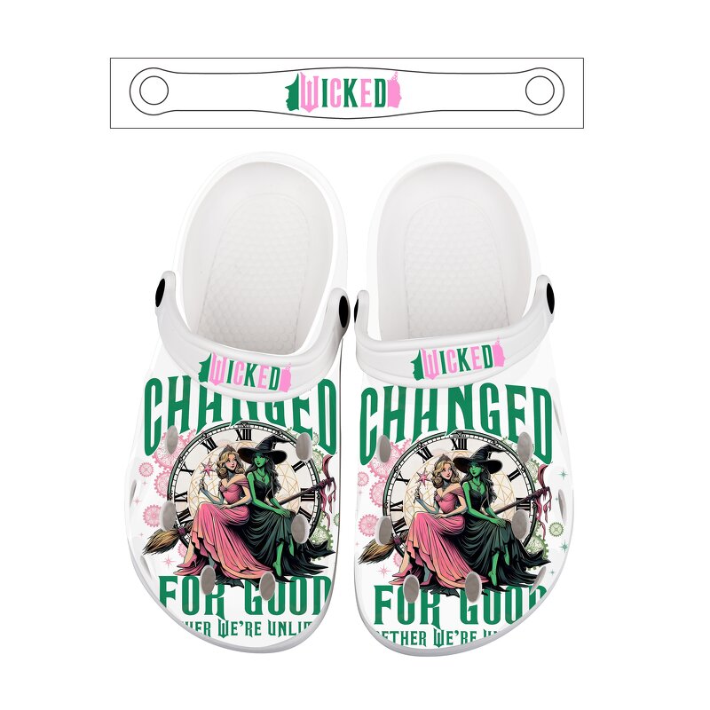 Wicked Print Nurse Shoes - Custom Medical Slippers Waterproof Clogs
