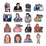 Carton Clog Charms - England Design & Mamamia Music for Shoe Decoration