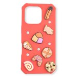 DIY Silicone Phone Case - for Clog Charms Hole for iPhone 17-13