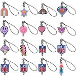 Cartoon Animal Phone Charms - Soft Mix Focal Beads Silicone for Decoration