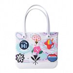 Large Size Soft Beach Bag Charms - Lady Accessories for Tote Hawaii