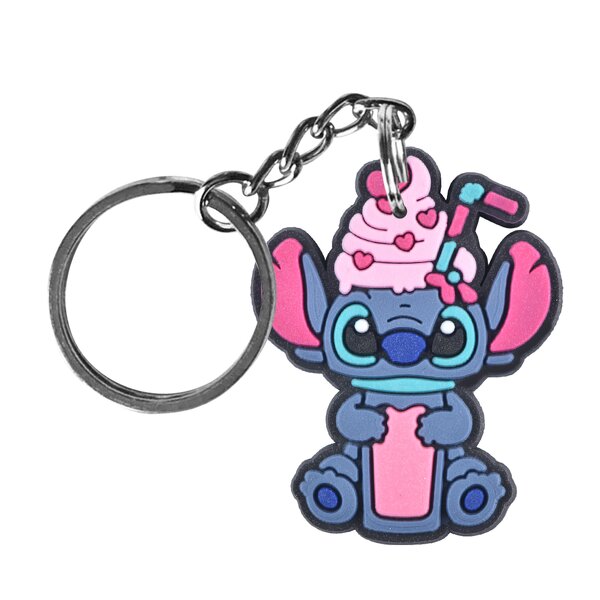 Cute Friday Keychain - Karol g Stitch Shoes Charms & Cartoon Pendant