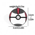 Decorative Custom Metal Brooch - Lapel Pin Badge Soft Enamel Heart Patchwork