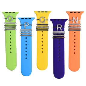 Custom Metal Charms for Watch - Silicone Band New Arrival Designer Accessories