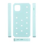 Custom Clog Charm Phone Case - Silicone New Design for 16 Pro Max