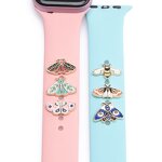 Slide Metal Charms for Watch Band - for 38-45mm All Series Designer
