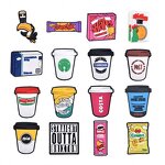 2D Soft PVC Shoe Charms Manufacturer - Cute British Anime & Custom Food Designs