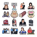 Carton Clog Charms - England Design & Mamamia Music for Shoe Decoration