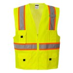 YL1406 Safety Vest - ANSI Class 2 LED Flash Multi-Pockets Customized