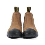 Unisex Safety Boots - Anti-Puncture Anti-Static Genuine Leather Steel Toe