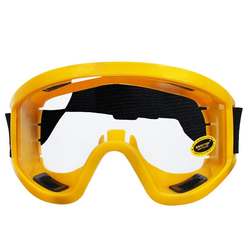 Face Shield Goggles - Durable Comfortable Polycarbonate Frame Uncoated