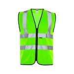 ANSI Class 2 Safety Vest - LED Flash Breathable Mesh Multi-Colored