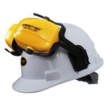 YL-1672 Safety Earmuffs - Yellow ABS Foldable Intrinsically Safe