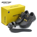 Steel Toe Safety Boots - Anti-Smashing Rubber Sole Mesh TPU Upper Anti-Puncture