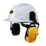 YL-1672 Safety Earmuffs - Yellow ABS Foldable Intrinsically Safe