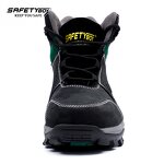 High-Ankle Work Boots - Anti-Slip Oil Acid Resistant Puncture-Proof Steel Toe