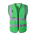 Reflective Safety Vest - Lightweight Breathable Mesh Customizable Logo