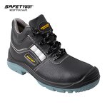 S3 Safety Boots - Steel Toe Genuine Leather Breathable Mesh Anti-Puncture Anti-Slip