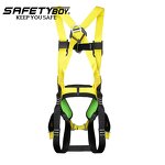 YL-1372 Full Body Safety Harness - Steel/Metal 300kg Capacity 2 D-Rings