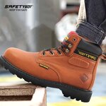 Industrial Safety Work Boots - Oil Resistant S3 Anti-static Waterproof Steel Toe
