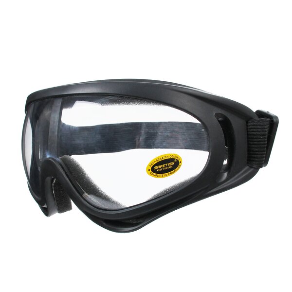 Face Shield Goggles - Durable Comfortable Polycarbonate Frame Uncoated