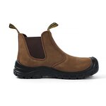 Unisex Safety Boots - Anti-Puncture Anti-Static Genuine Leather Steel Toe