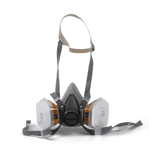 YL1620 Safety Face Mask - Anti-Scratch Clear Visor OEM Filter for Gases