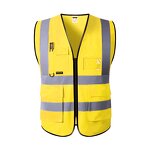 Reflective Safety Vest - Lightweight Breathable Mesh Customizable Logo