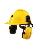 YL-1672 Safety Earmuffs - Yellow ABS Foldable Intrinsically Safe