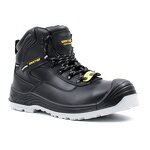 Steel Toe Safety Boots - Premium Genuine Leather Anti-Slip Sole