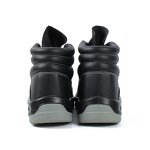 Steel Toe Safety Boots - Breathable Mesh Lining PU Upper Rubber Outsole