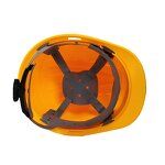 YL-1524 ABS Safety Helmet - with Visor Impact Resistant Construction