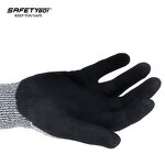 YL1102 Safety Gloves - Level 5 Nitrile-coated Durable Cut Resistant