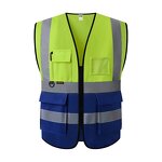 Safety Vest - Multi-Color Breathable Mesh Polyester Reflective ANSI Class 2