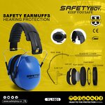 YL1661 Anti-Noise Earmuffs - Shooting Ear Muffs Noise Cancelling ABS