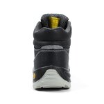 S3 Unisex Water-Proof Safety Boots - Durable Steel Toe Black Leather Upper