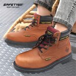 Industrial Safety Work Boots - Oil Resistant S3 Anti-static Waterproof Steel Toe