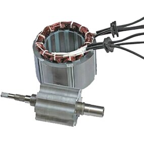 Switched Reluctance Motor - Magnetic for Pump Fan Compressor Energy Saving